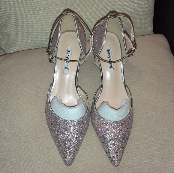 Baoyafang wedding bling pumps - Picture 2 of 11